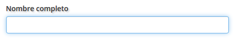 Define tu nombre completo